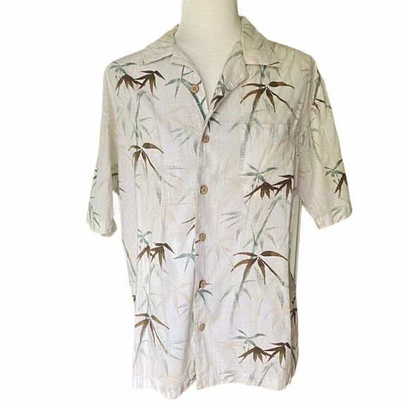 Paradise Shores Bamboo Button Front Shirt - Picture 1 of 10